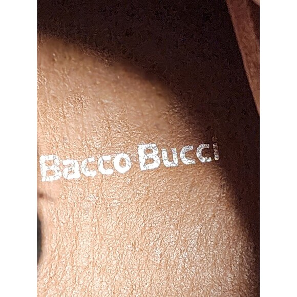 Bacco Bucci Italian Leather Slip On Boots Burgundy Size 12 Chelsea - Picture 10 of 11